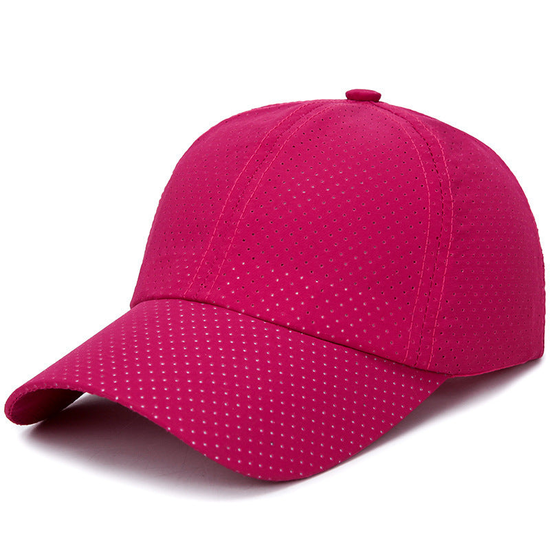 Summer thin sun-shading quick-drying mesh baseball cap