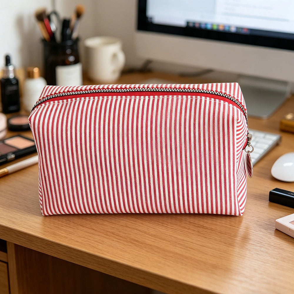 Striped Travel Storage Bag