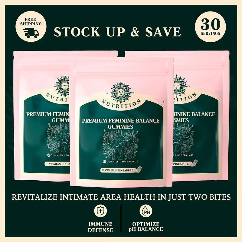Women Balance Gummy Hawaiian Pineapple