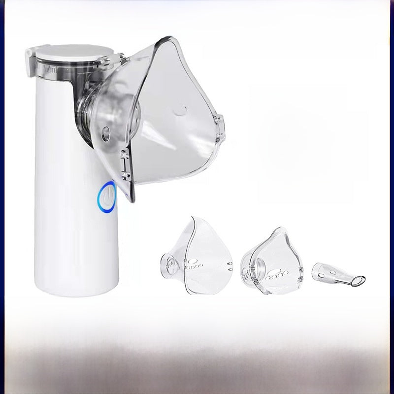 Factory Portable W301 Medical-Grade Electronic Atomizer for Children and Adults, Micro-Mesh Foreign Trade English Package Handheld Atomizer