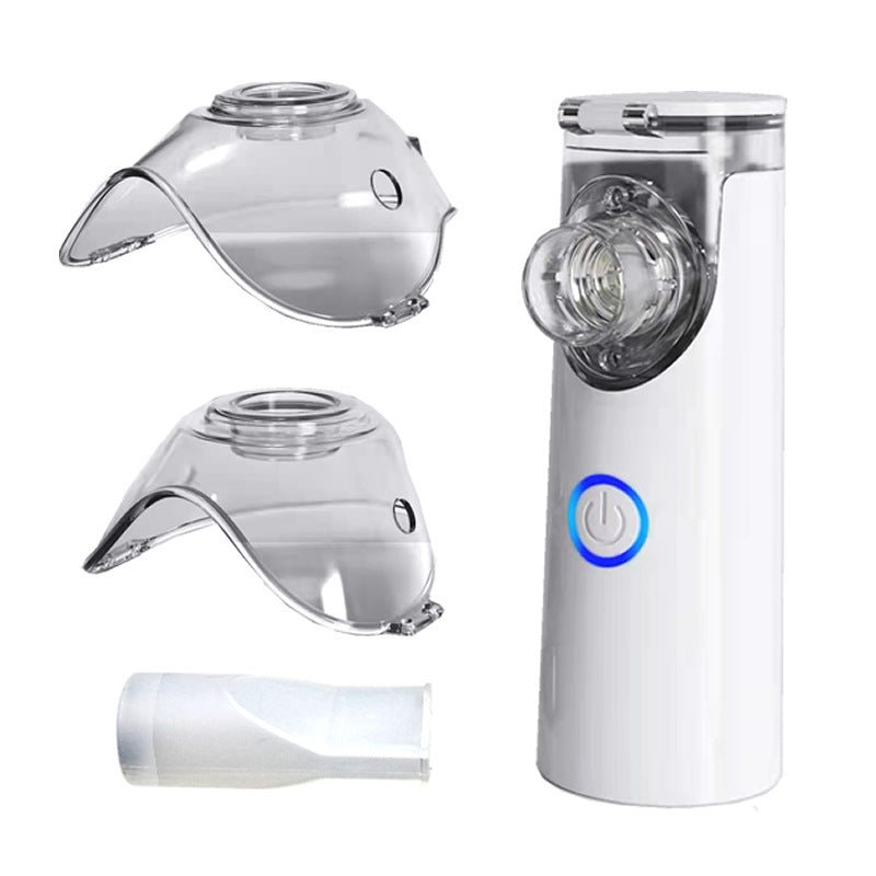 Factory Portable W301 Medical-Grade Electronic Atomizer for Children and Adults, Micro-Mesh Foreign Trade English Package Handheld Atomizer