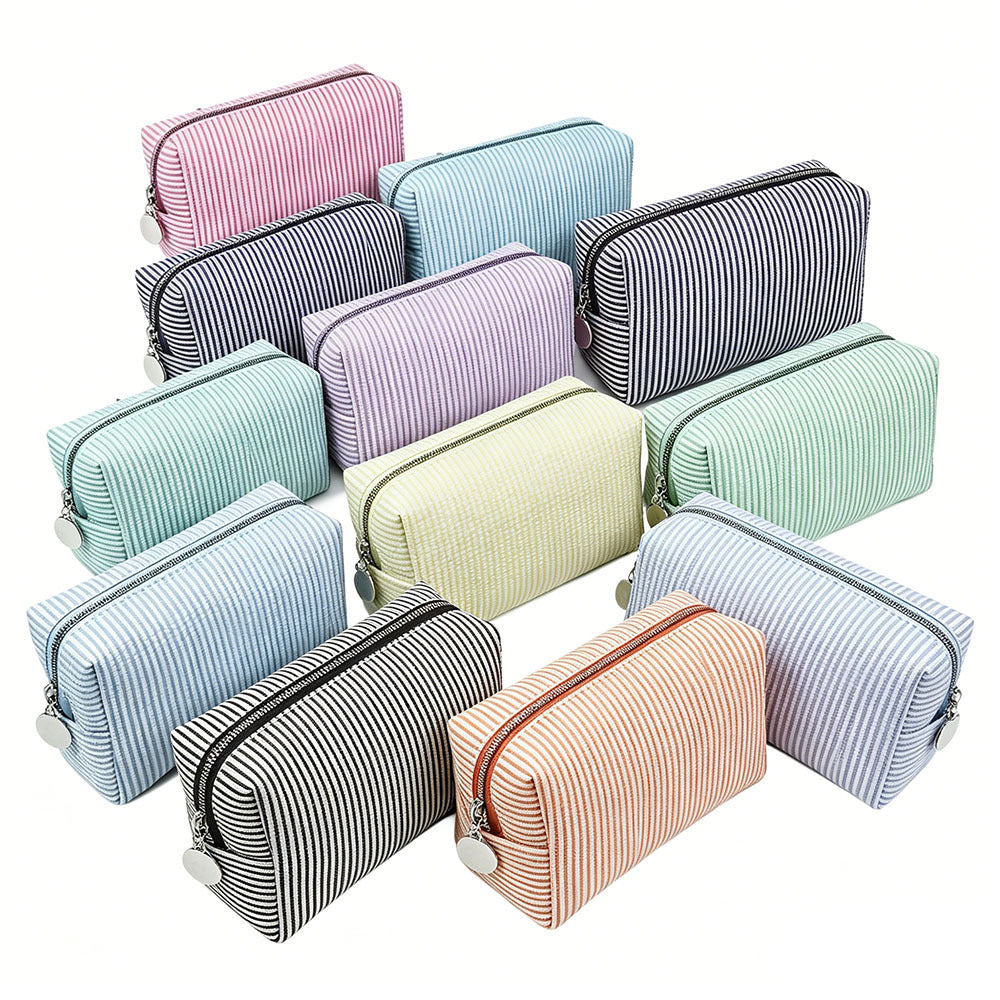 Striped Travel Storage Bag