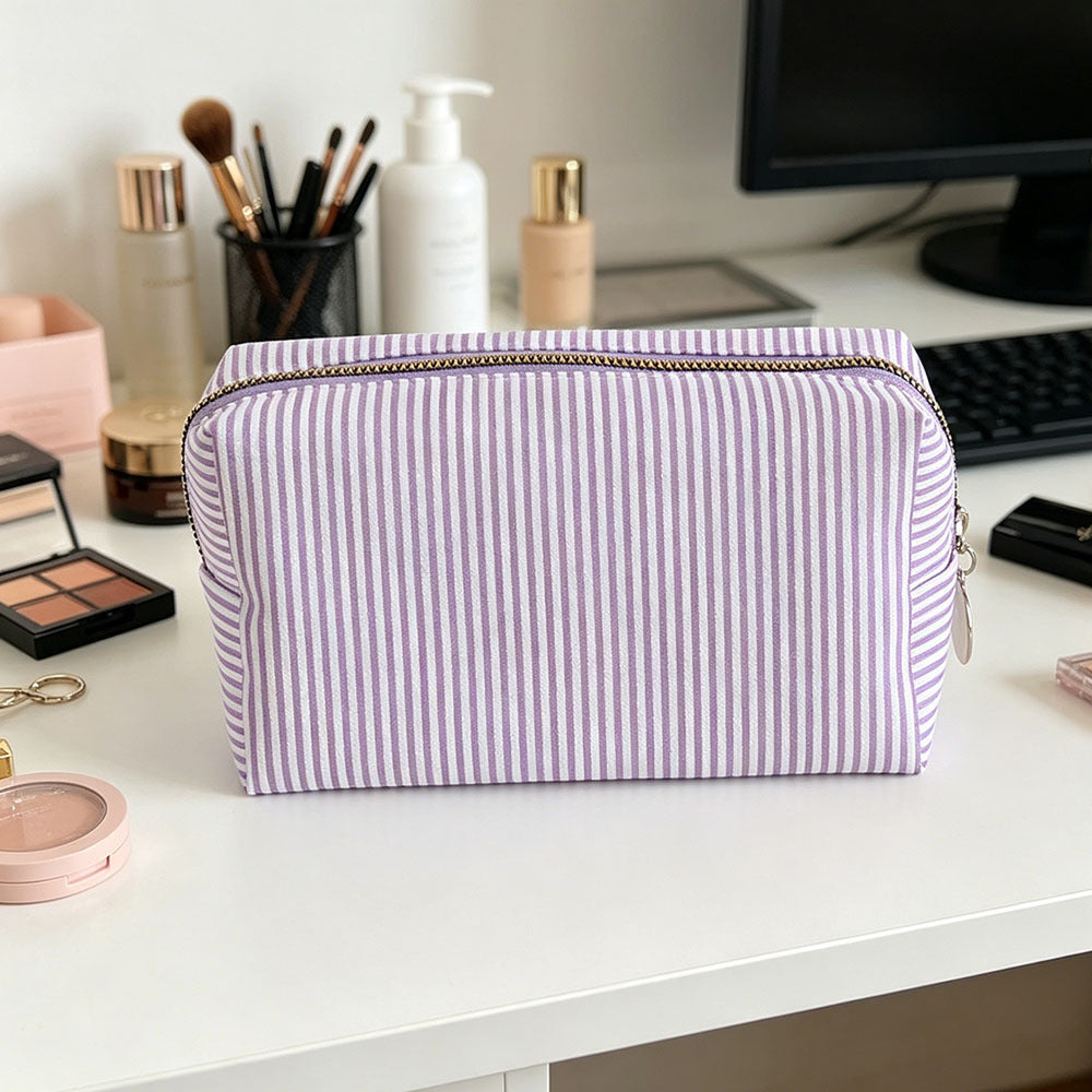 Striped Travel Storage Bag